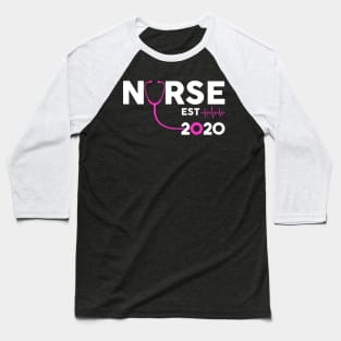 Nurse Est 2020 Baseball T-Shirt